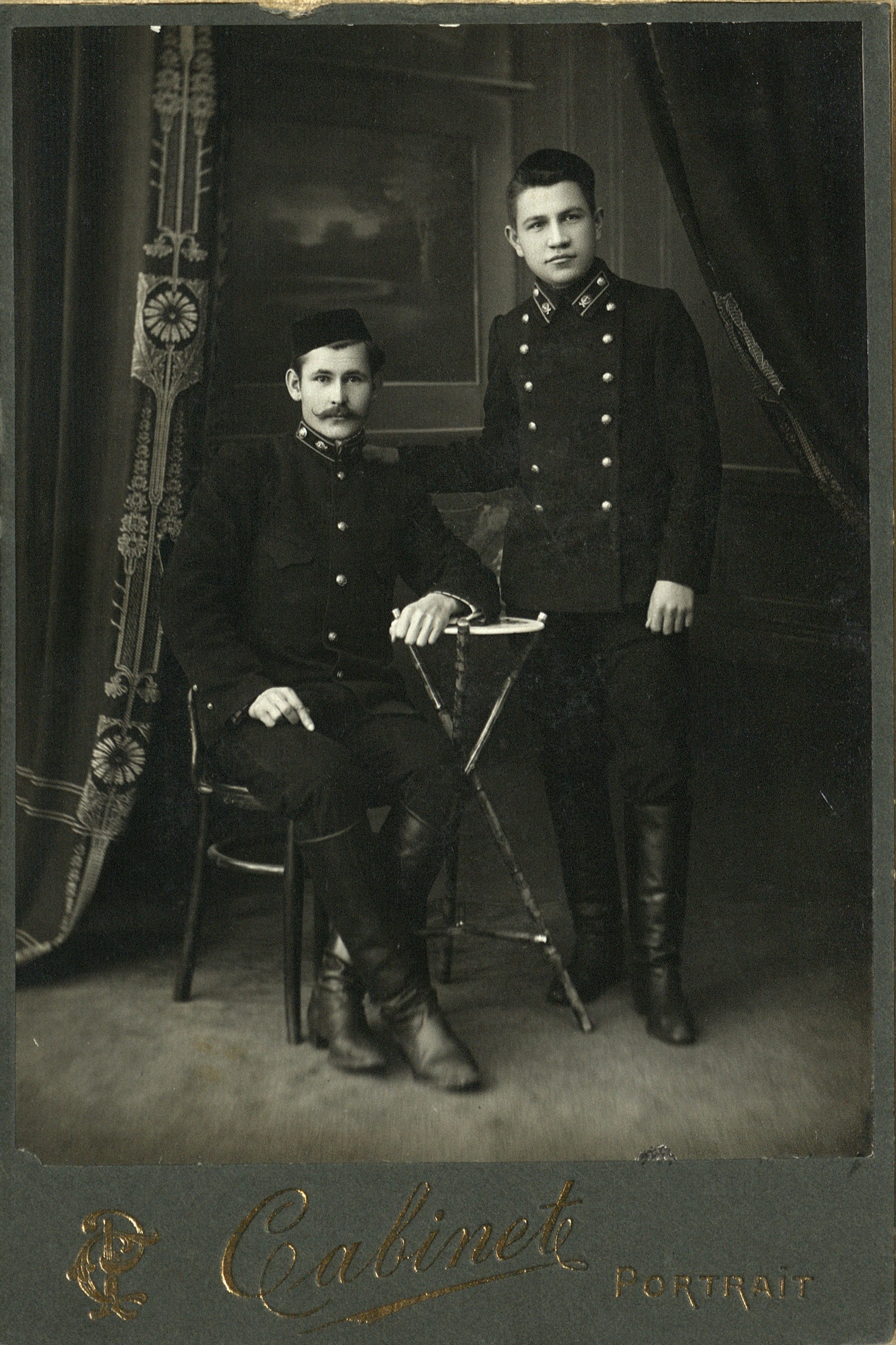 Портрет Шарафутдина Терегулова и Гамбарова