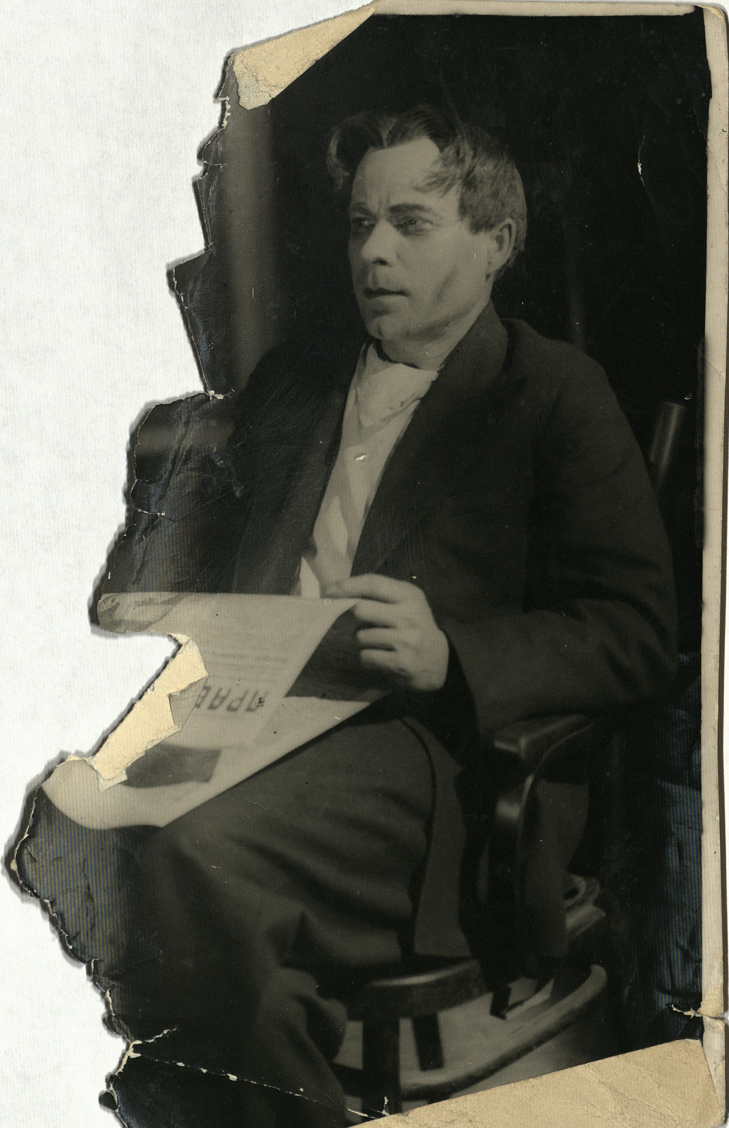 Шакир Шамильский в спектакле "Габбас Галин"