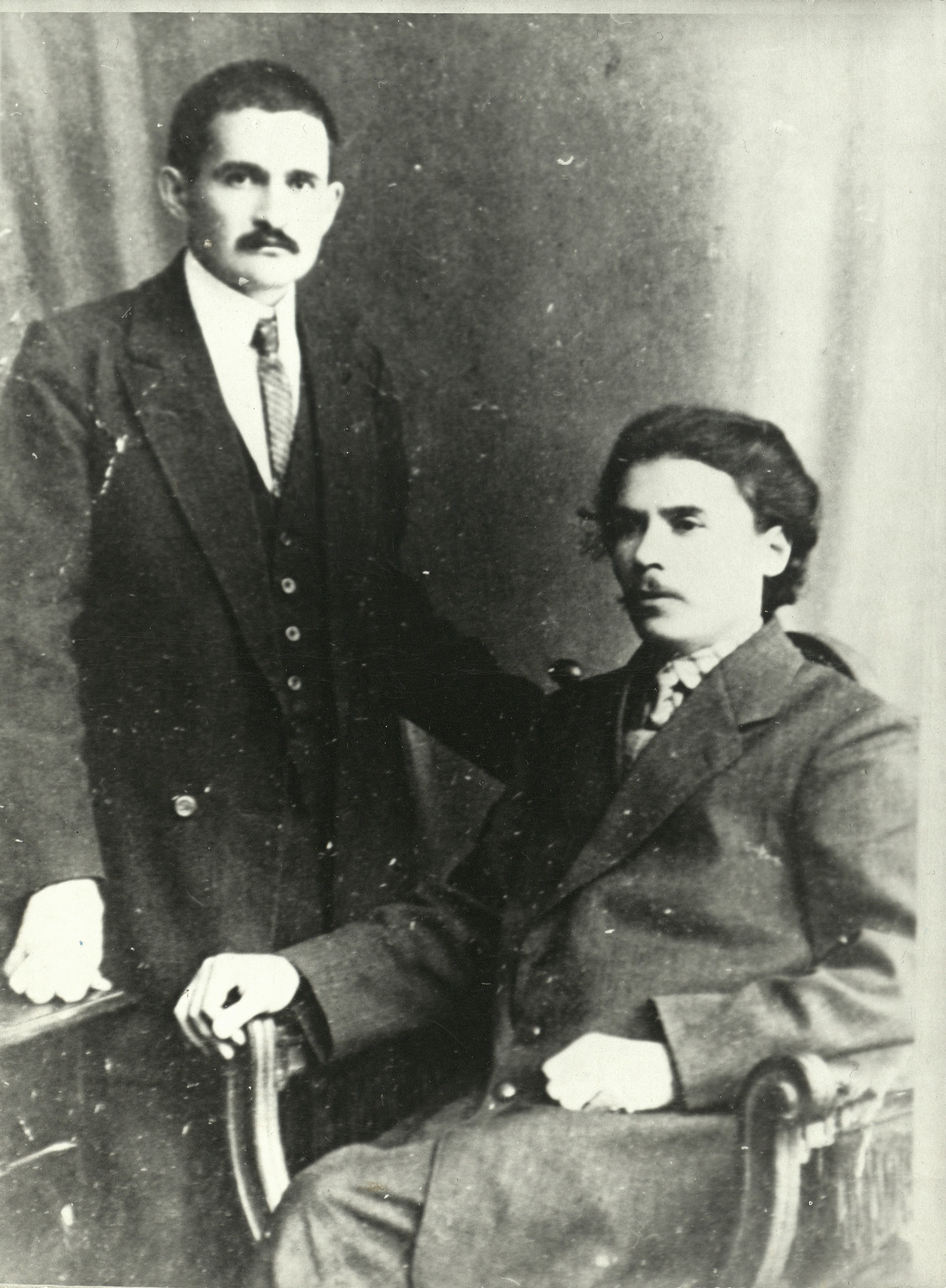 Портрет Галимджана Ибрагимова с Шахитом Ахмадиевым