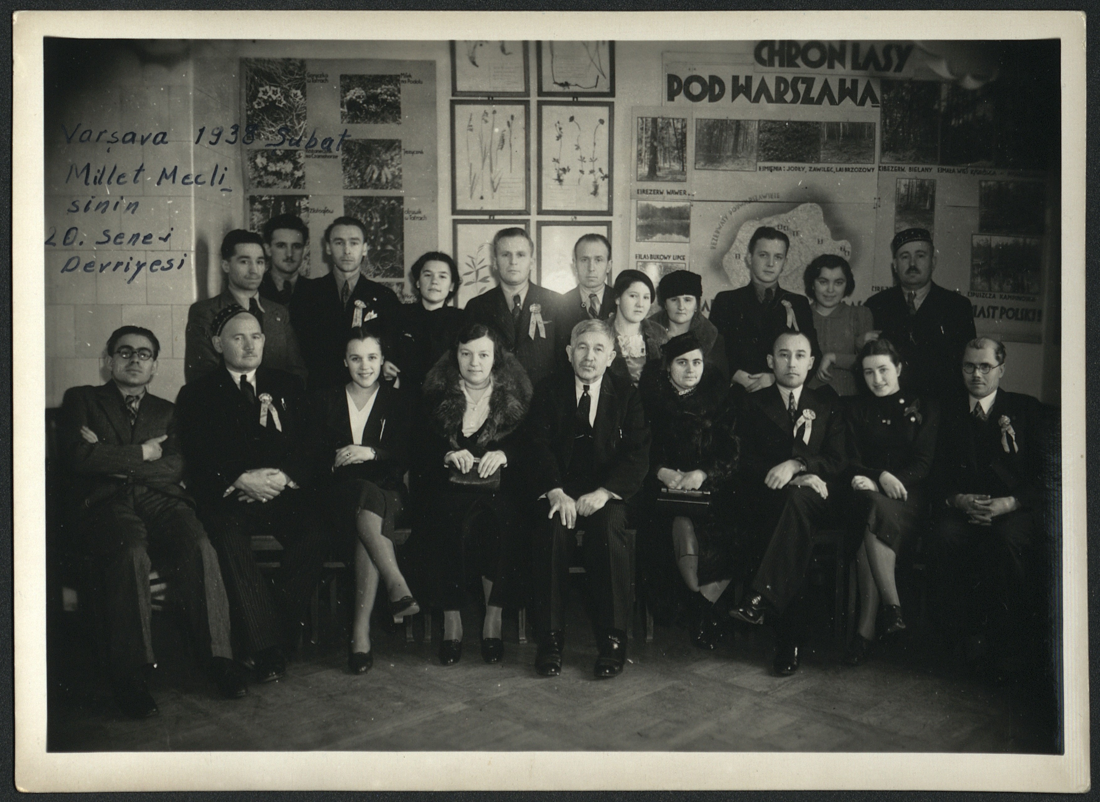 Г.Исхаки среди татарских активистов