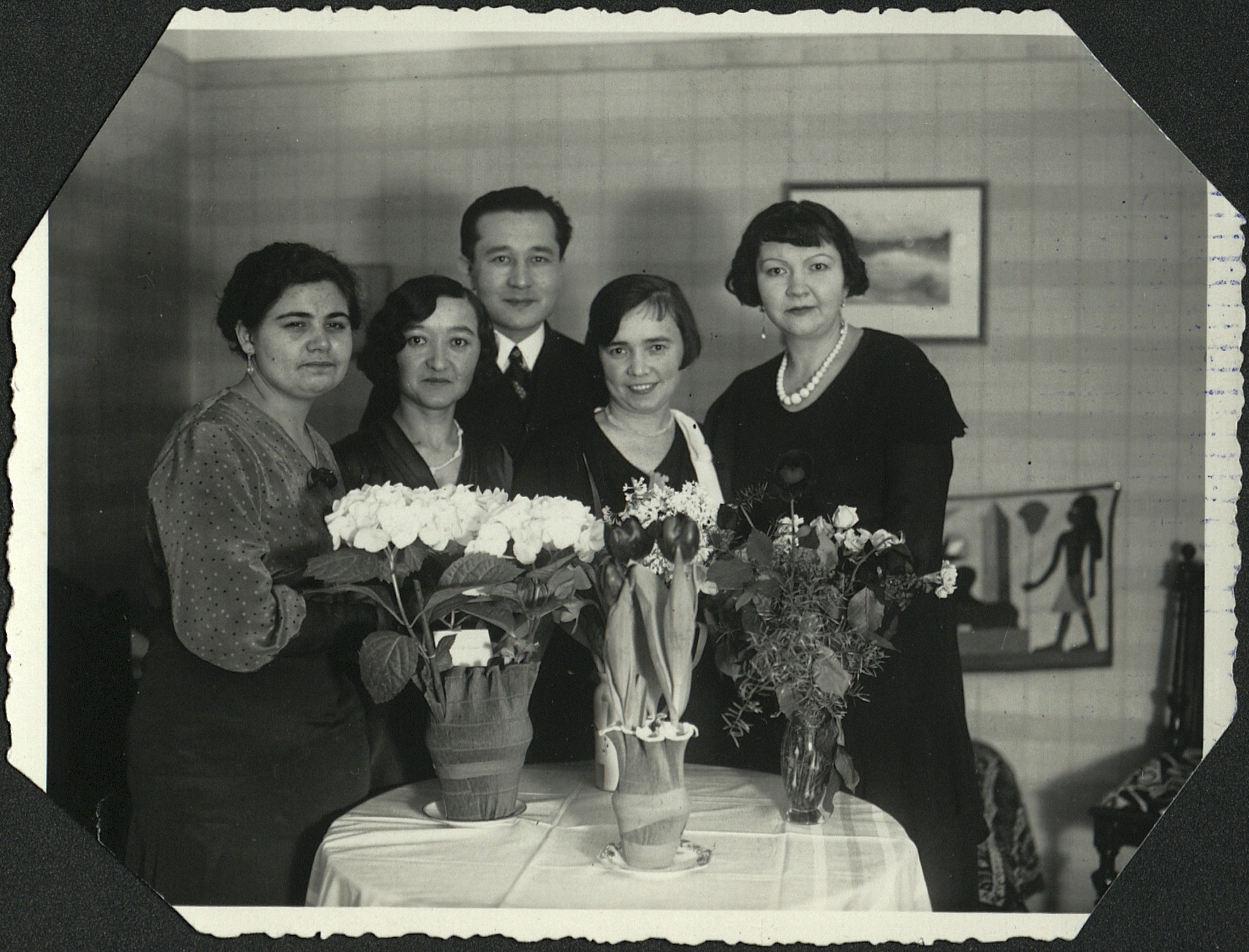 Сагадат Чагатай с друзьями