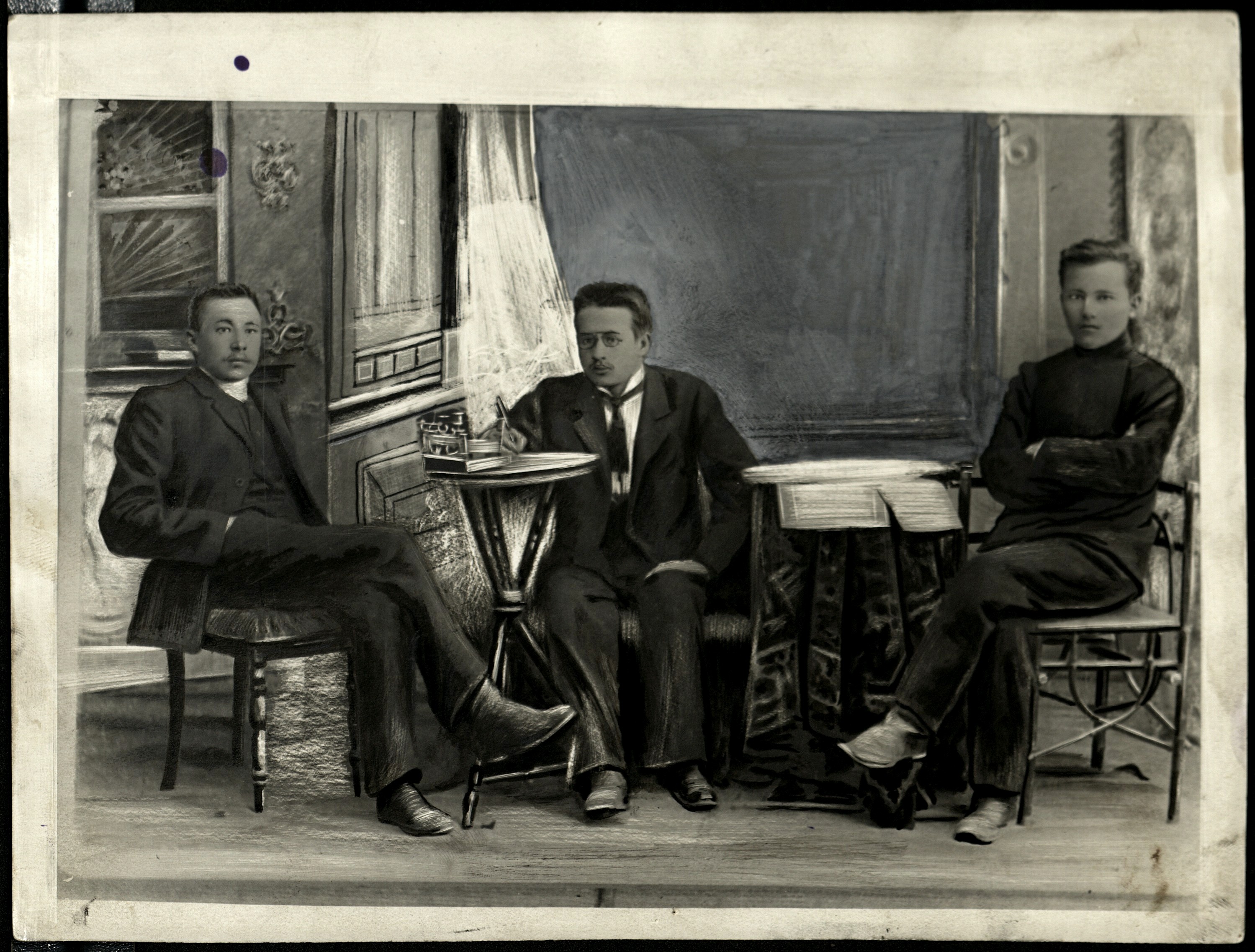 Члены редколлегии газеты "Әль-Ислах" ("Реформа")