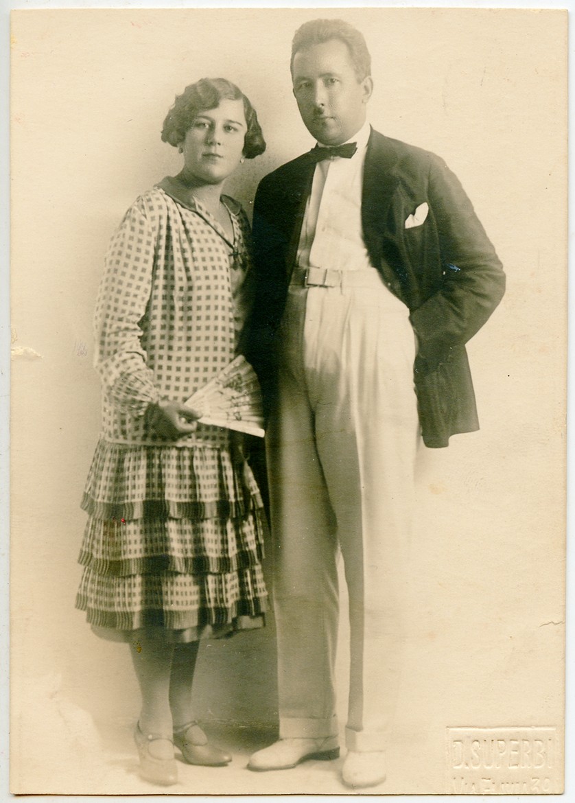 Ибрагим Амирханов с женой 