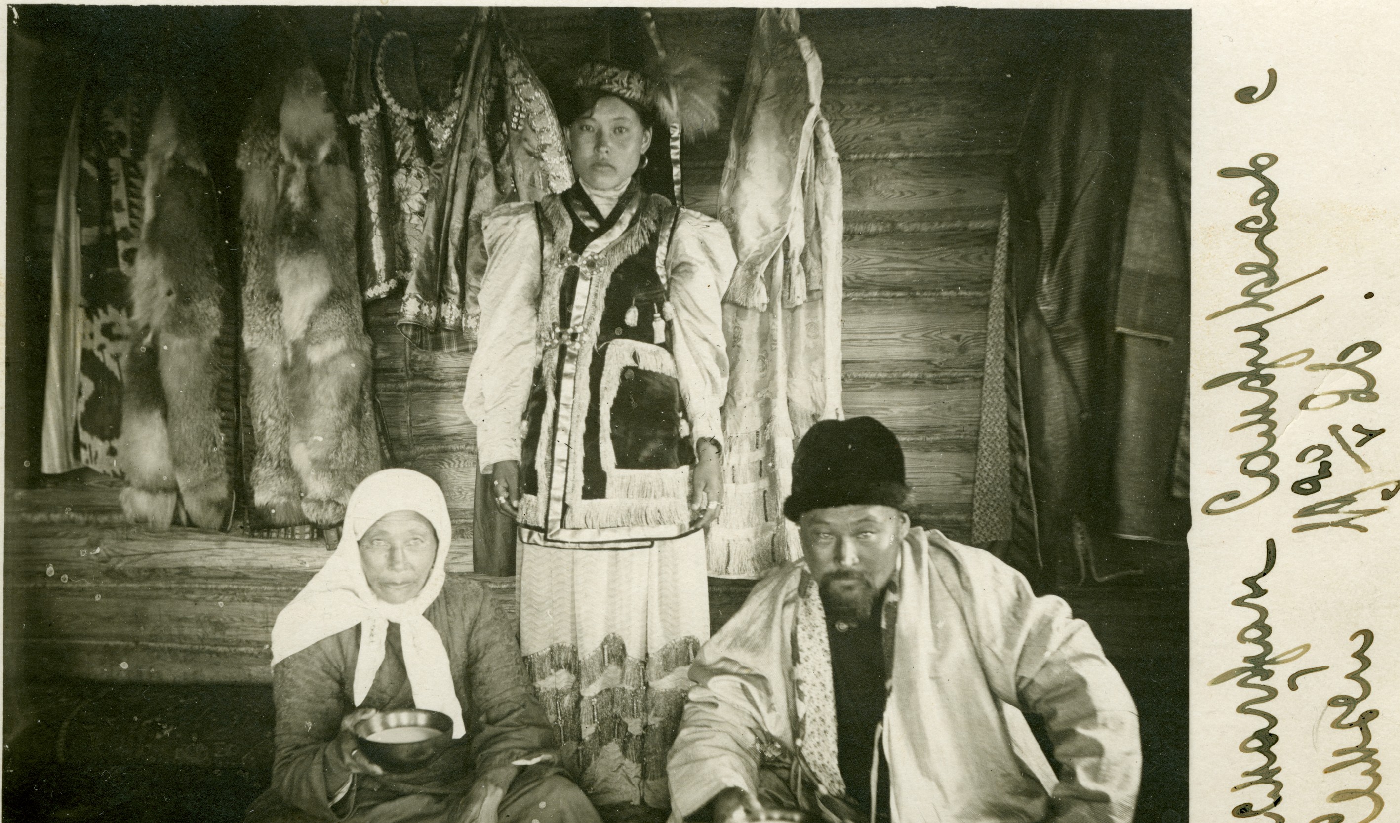 Исмагжан Самжуреков с семьей