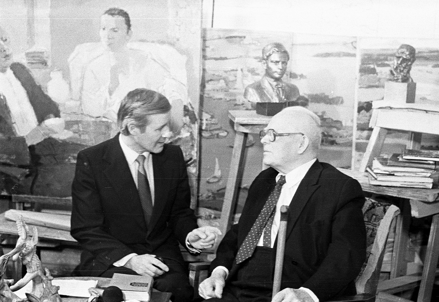 Баки Урманче и Рустем Набиуллин