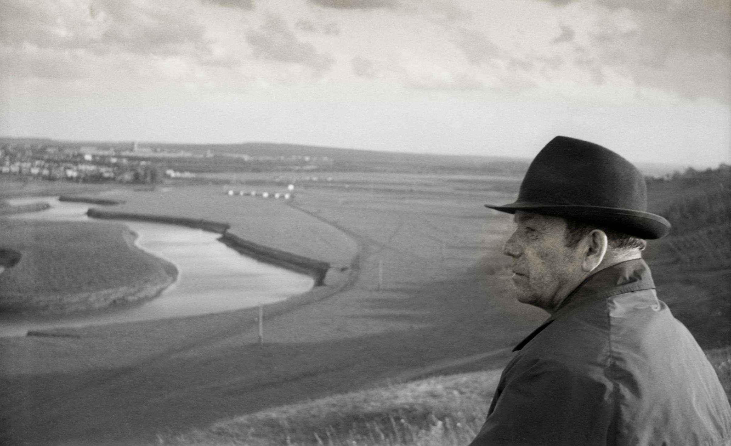 Гумер Баширов на правом берегу р.Казанки