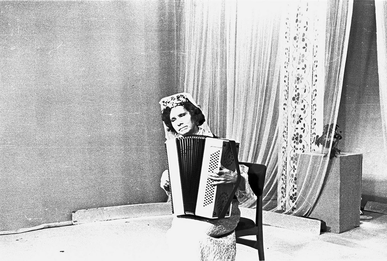 Баянист Рукия Ибрагимова