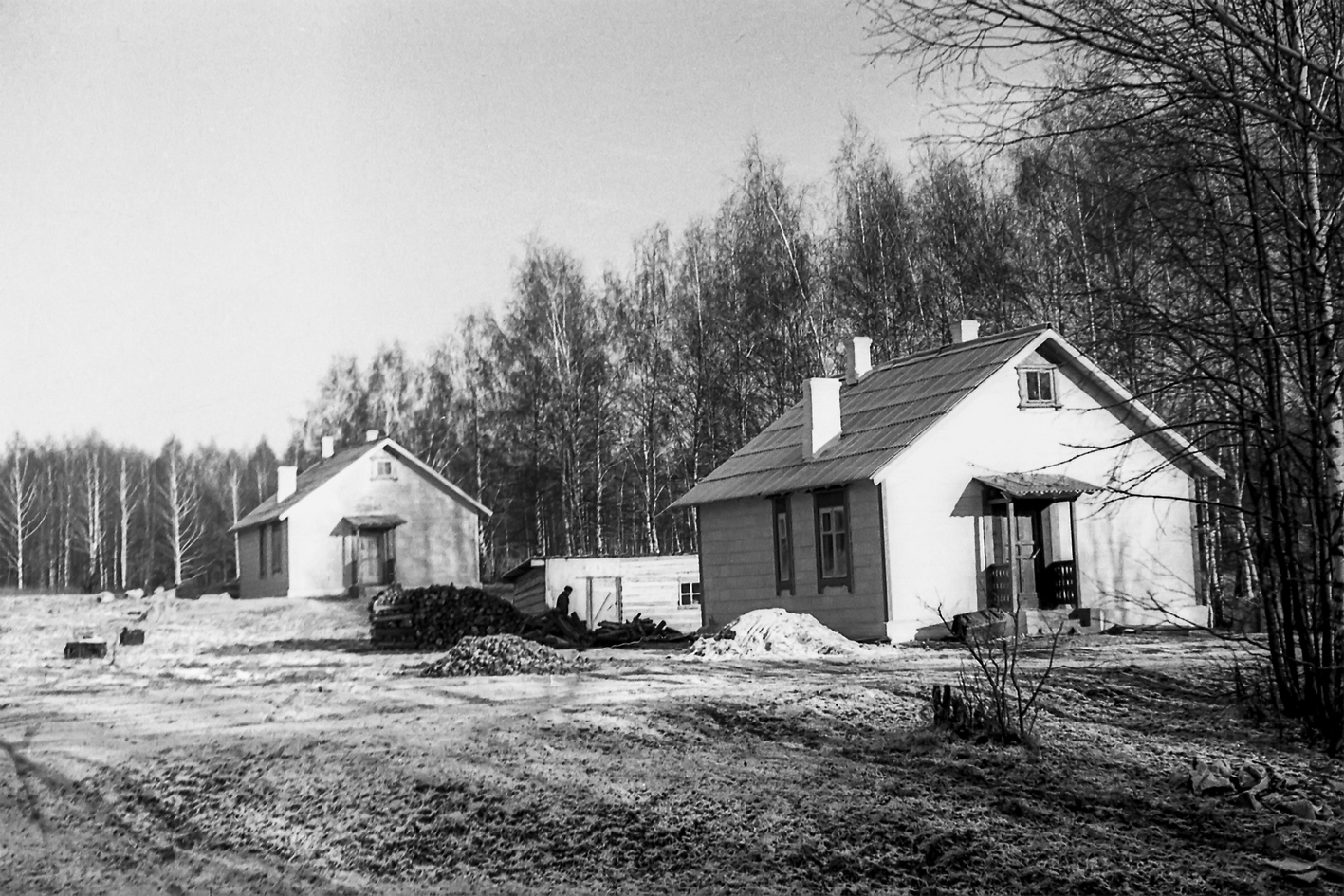 Строительная площадка Дома творчества Союза Писателей ТАССР "Лебяжье" ( "Аккош күле")