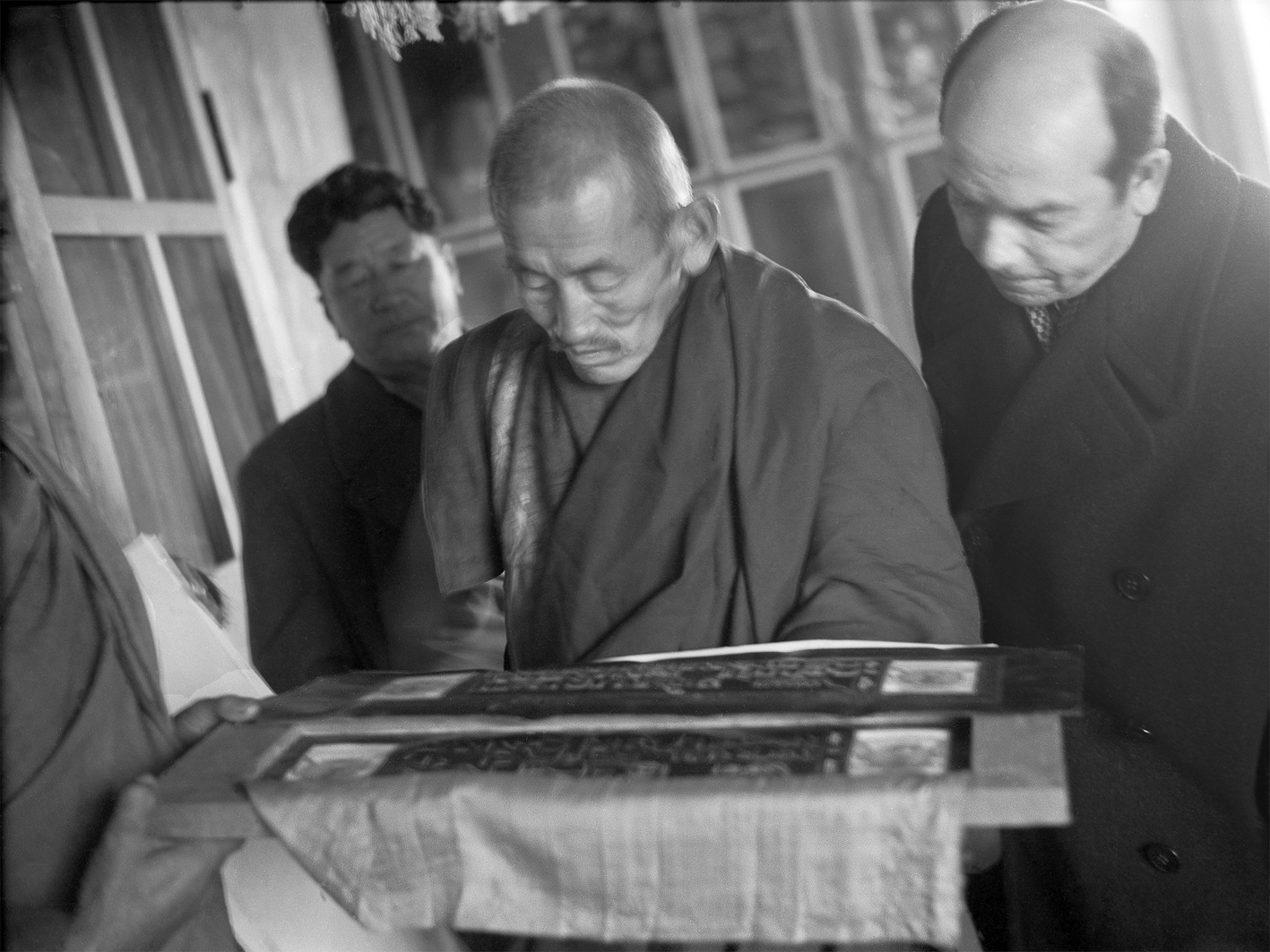 Гумер Баширов с настоятелем храма в Бурятии