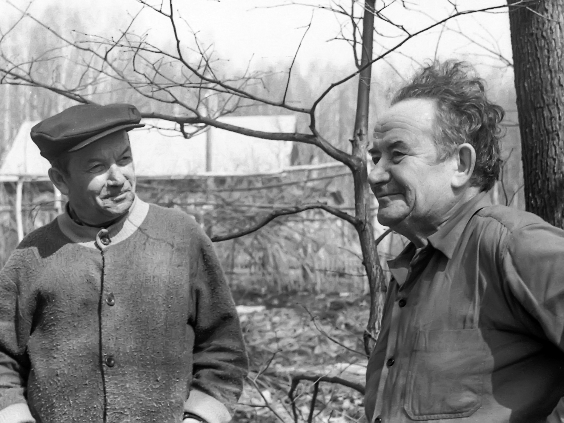 Писатель Г. Баширов и поэт А. Ахмет