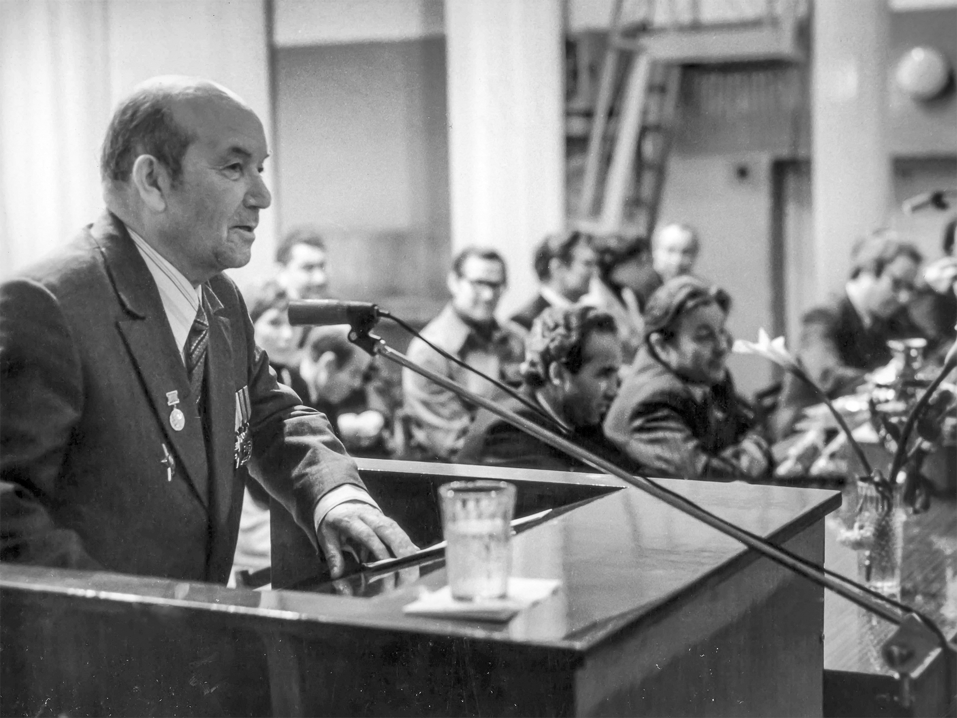 Г. Баширов во время выступления