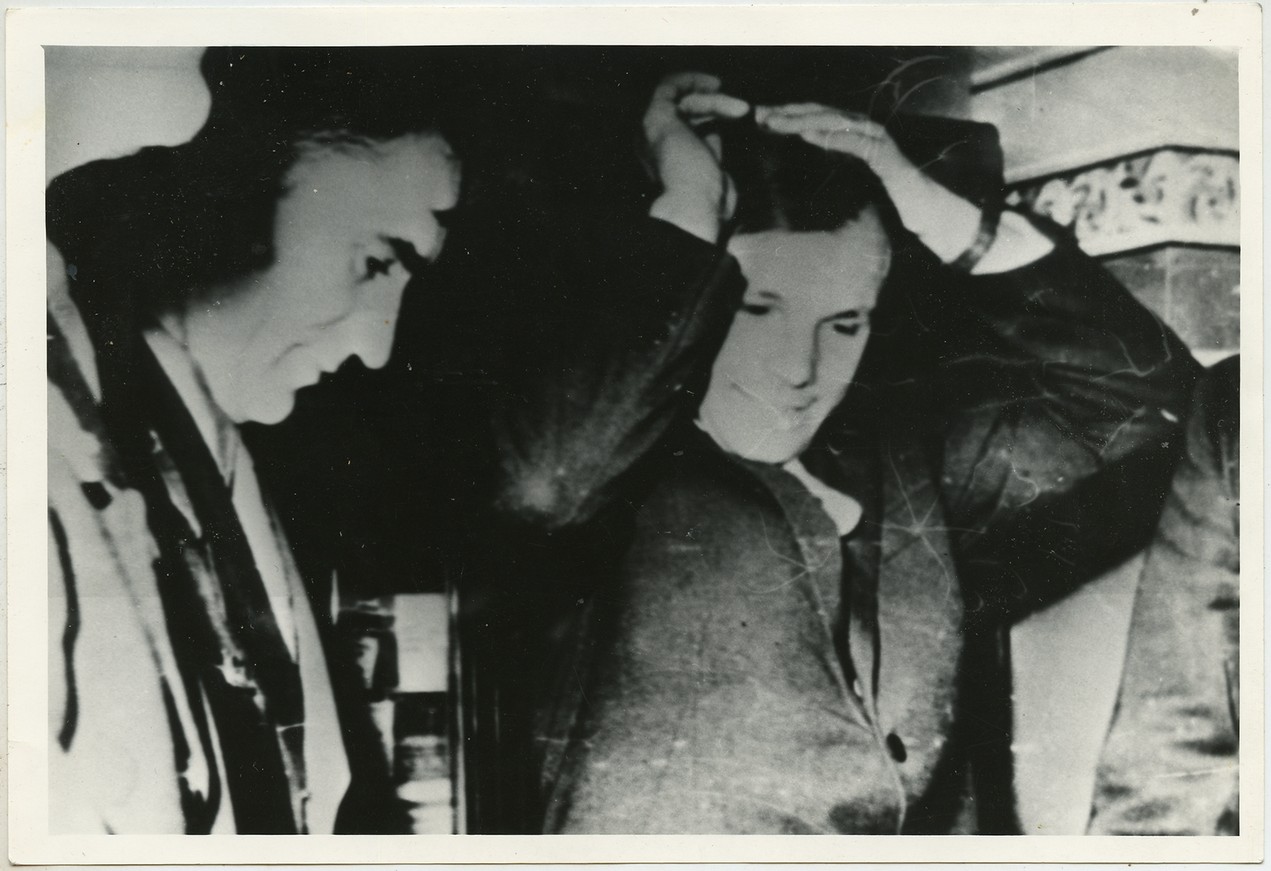 Ядкар Акбулатов и Юрий Гагарин