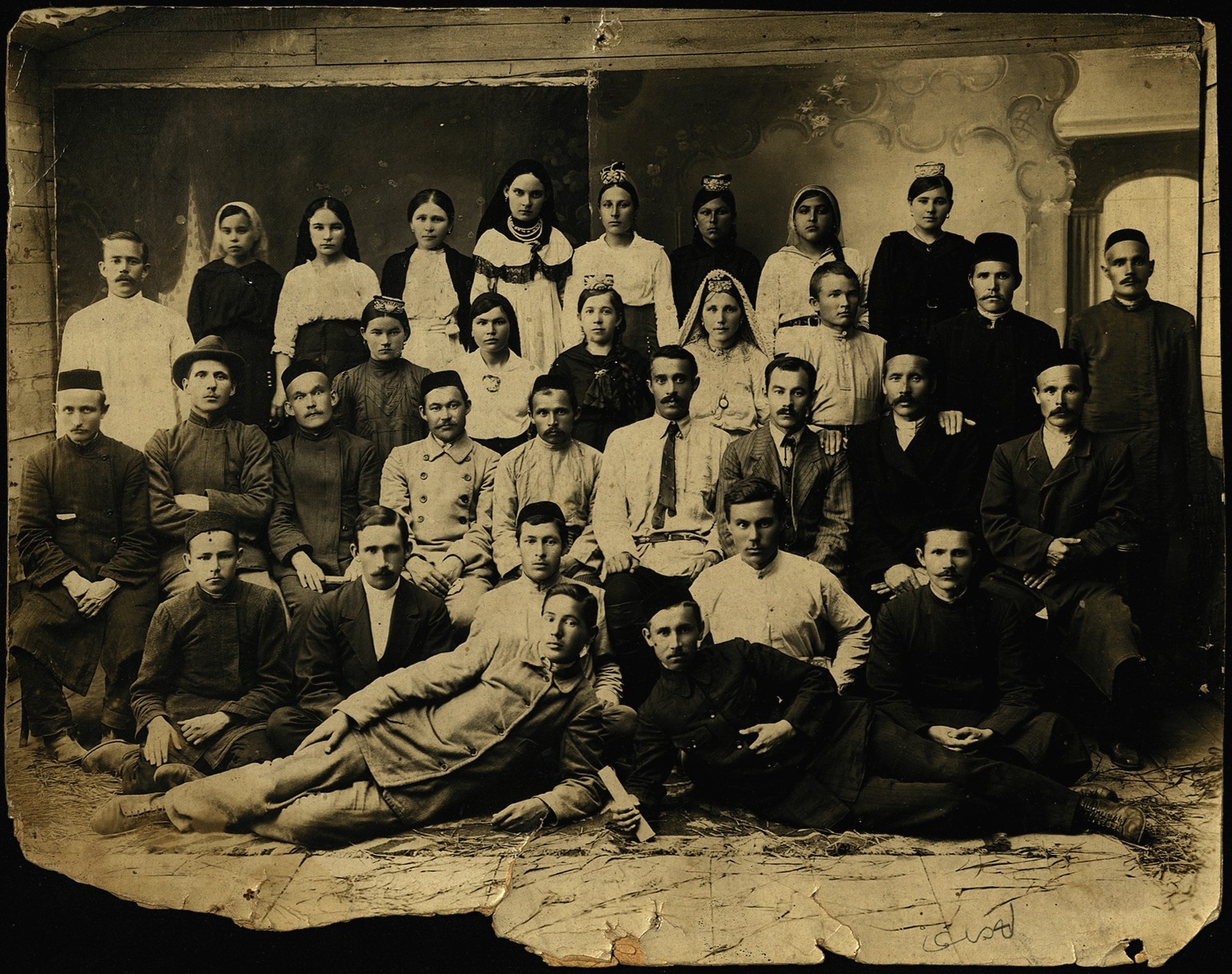 Участники учительских курсов в Бугуруслане