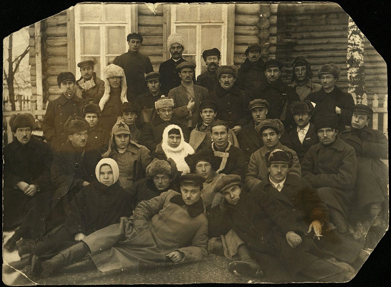 Делегаты X кантонной партийной конференции Мензелинского кантона.  