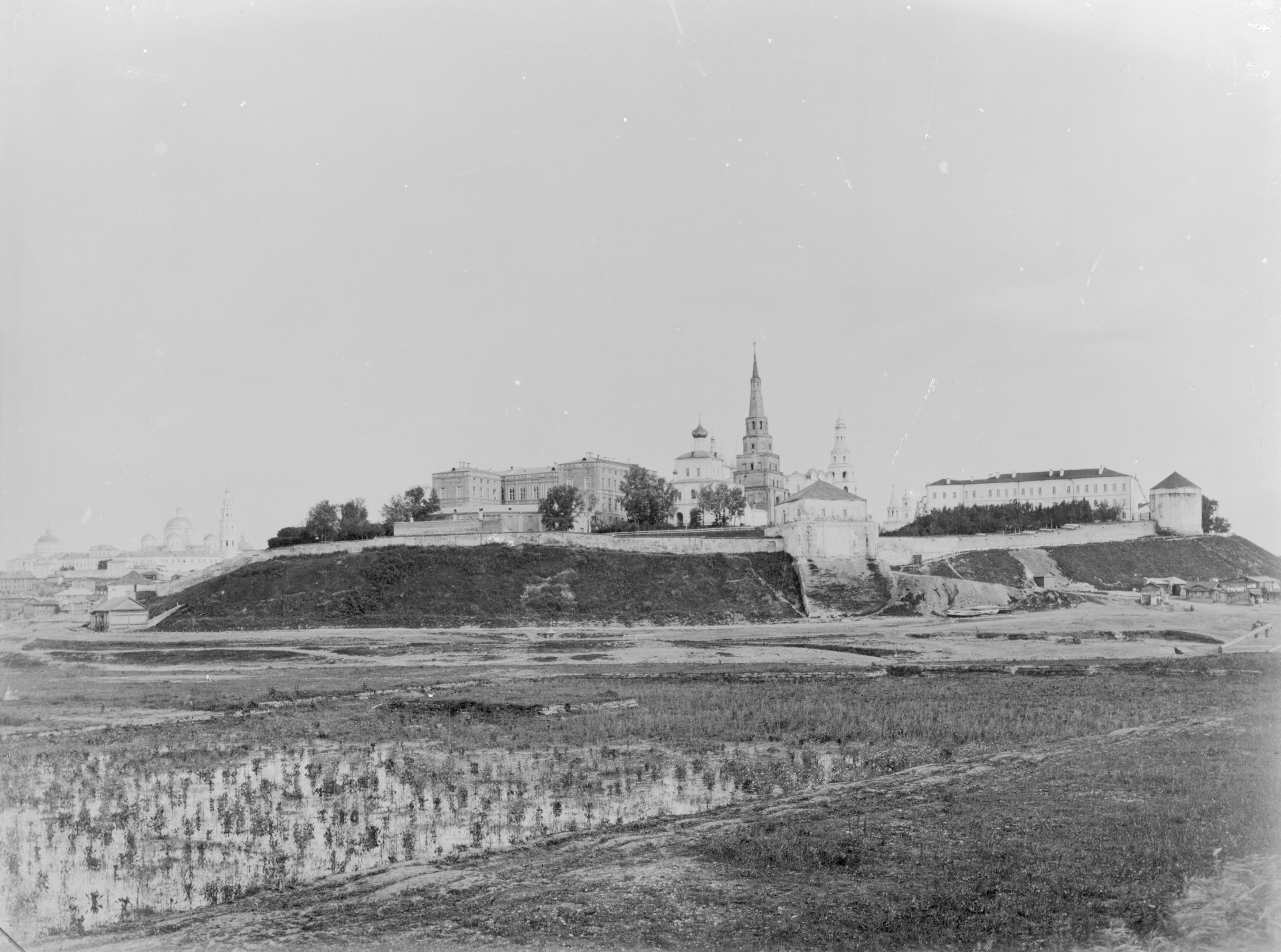 Город Казань. Кремль. Панорамный вид