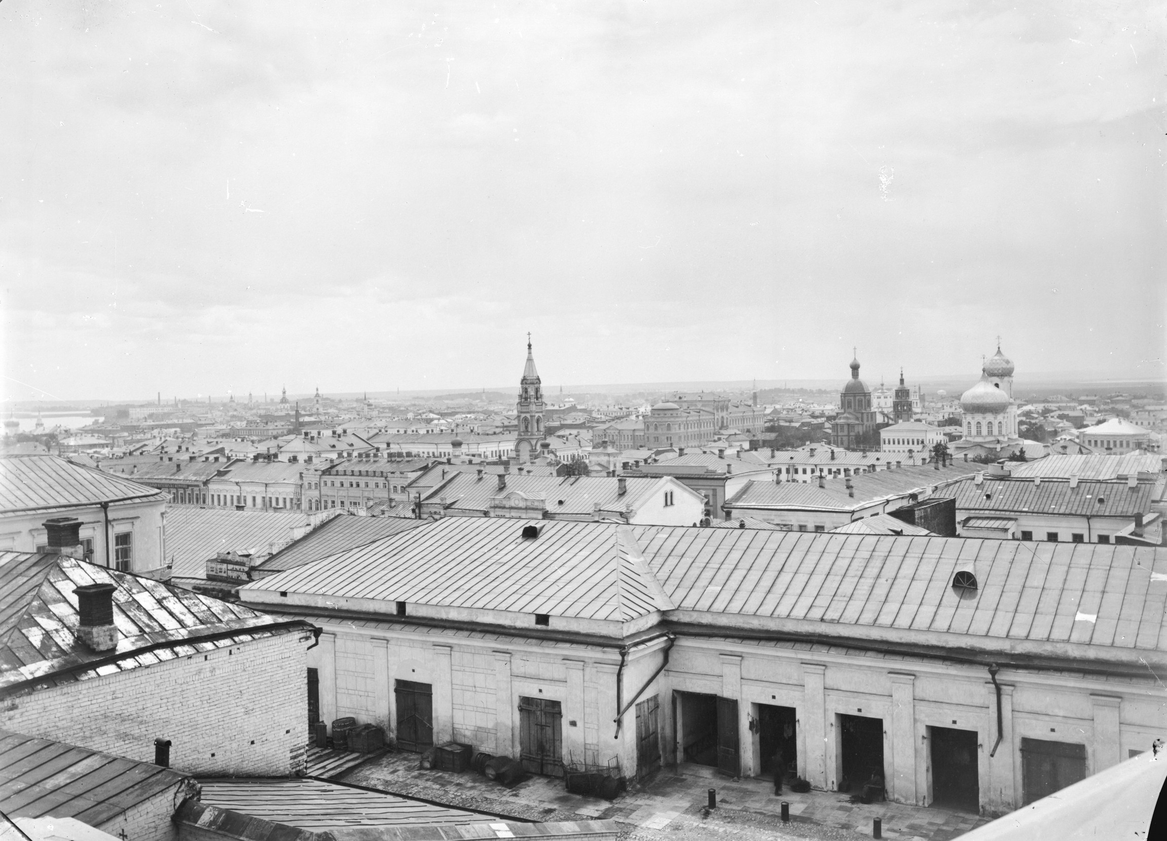 Город Казань. Панорамный вид