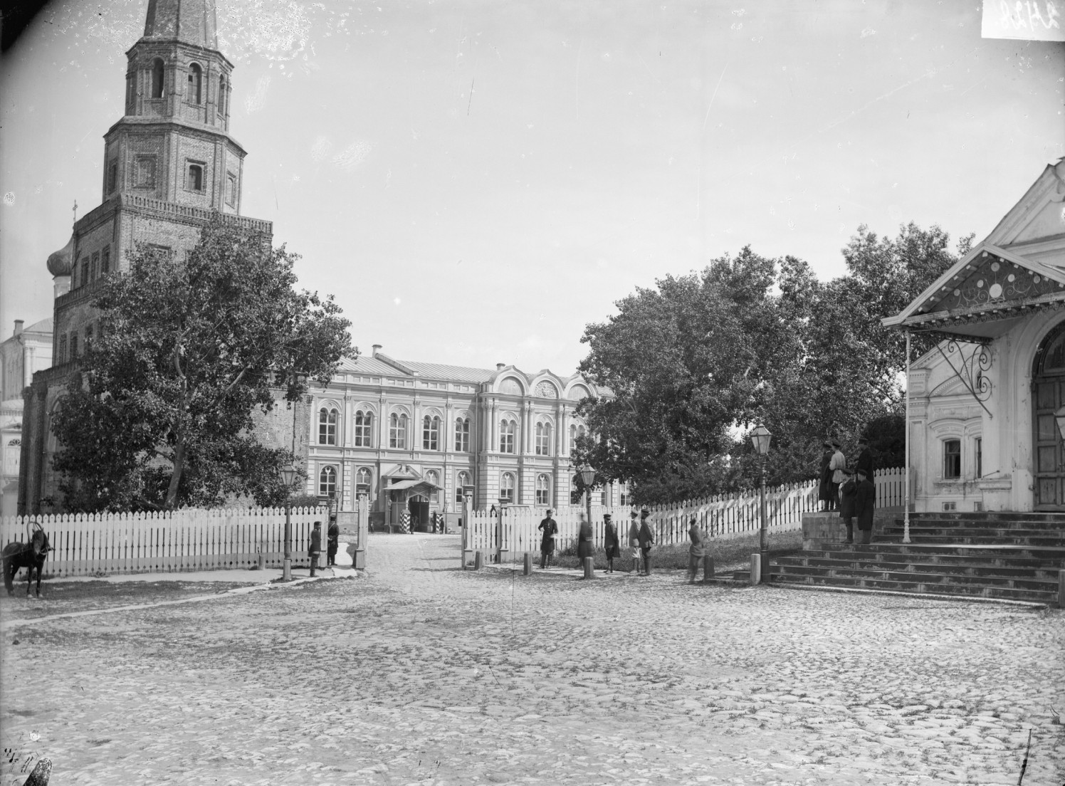 Город Казань. Кремль. Губернаторский дворец. Общий вид